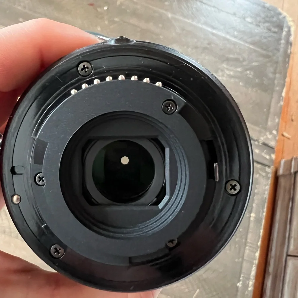 Nikon AF-P DX NIKKOR 18-55mm Black Lens